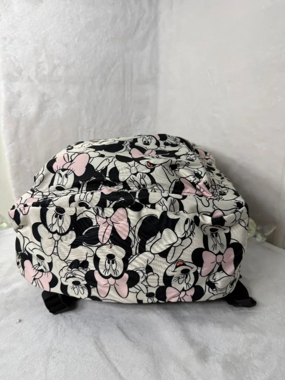 Disney Minnie Mouse Bioworld Backpack & Mini Wallet Set – New